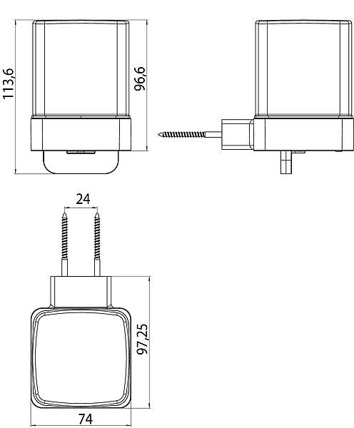 【格蘭登】德國 emco LOFT 給皂器 0521.001.03:圖片 2