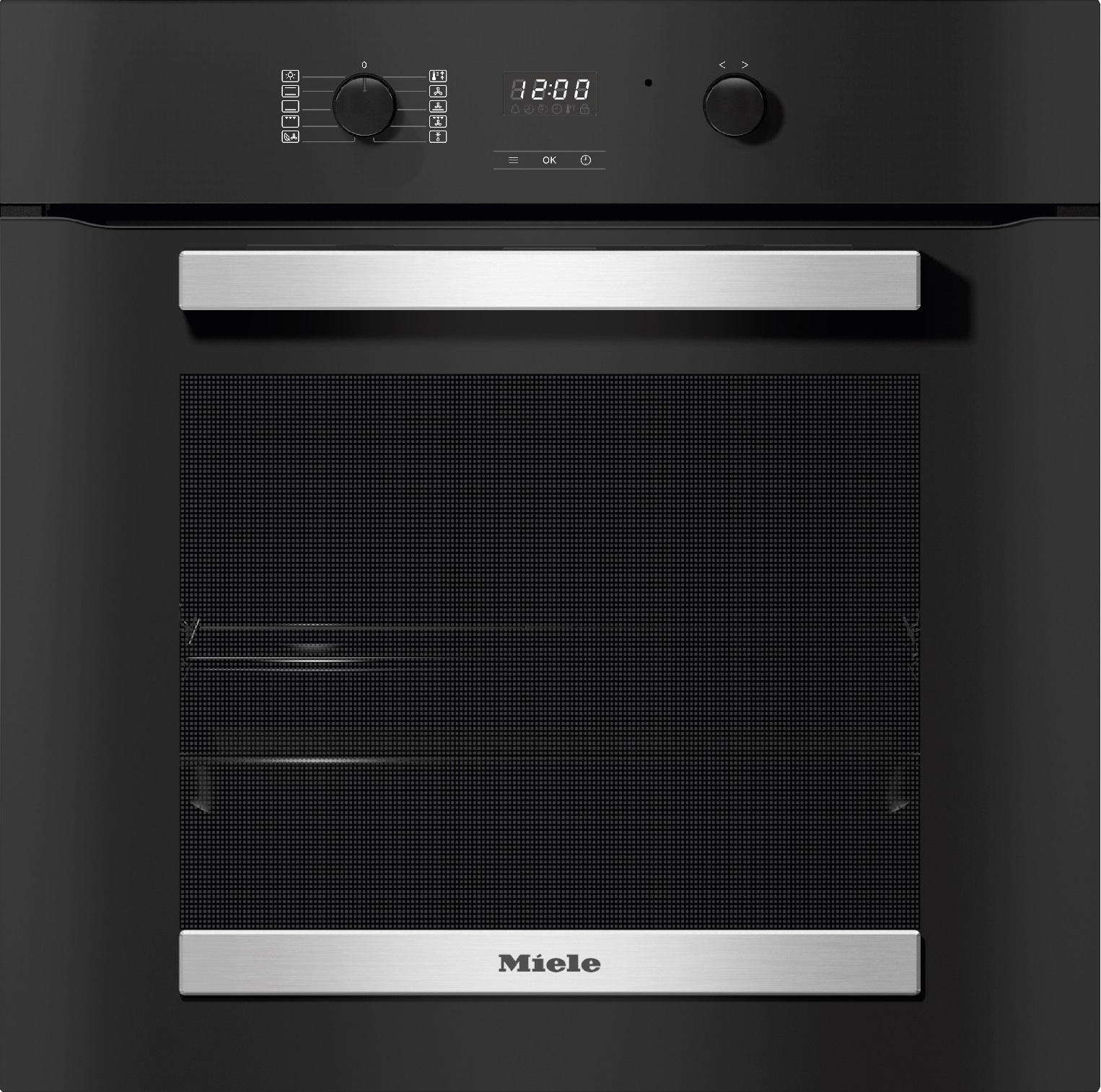 Miele H2455B 76L 嵌入式電烤箱 不銹鋼