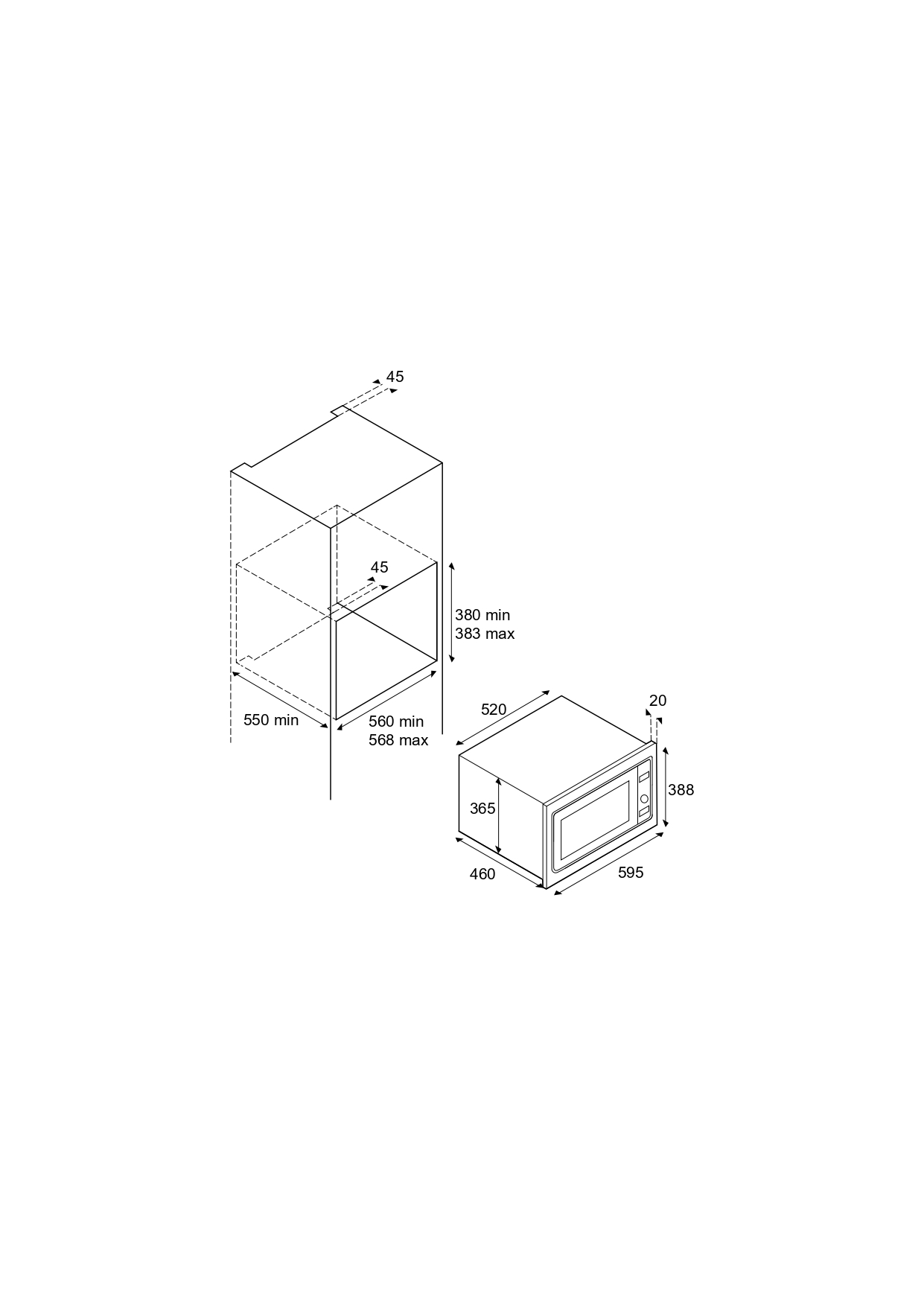 【格蘭登】義大利 Bertazzoni 專業系列 嵌入式微波烤箱 不鏽鋼:圖片 2