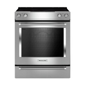【格蘭登】美國 KitchenAid 30吋 五口爐連烤 電陶爐 KSEG700ESS