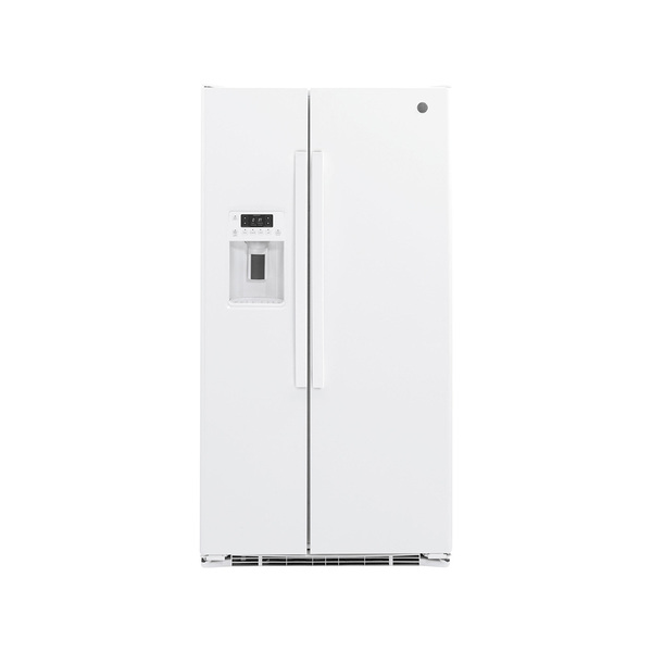 【格蘭登】美國 GE 702L 薄型雙門對開冰箱 白色