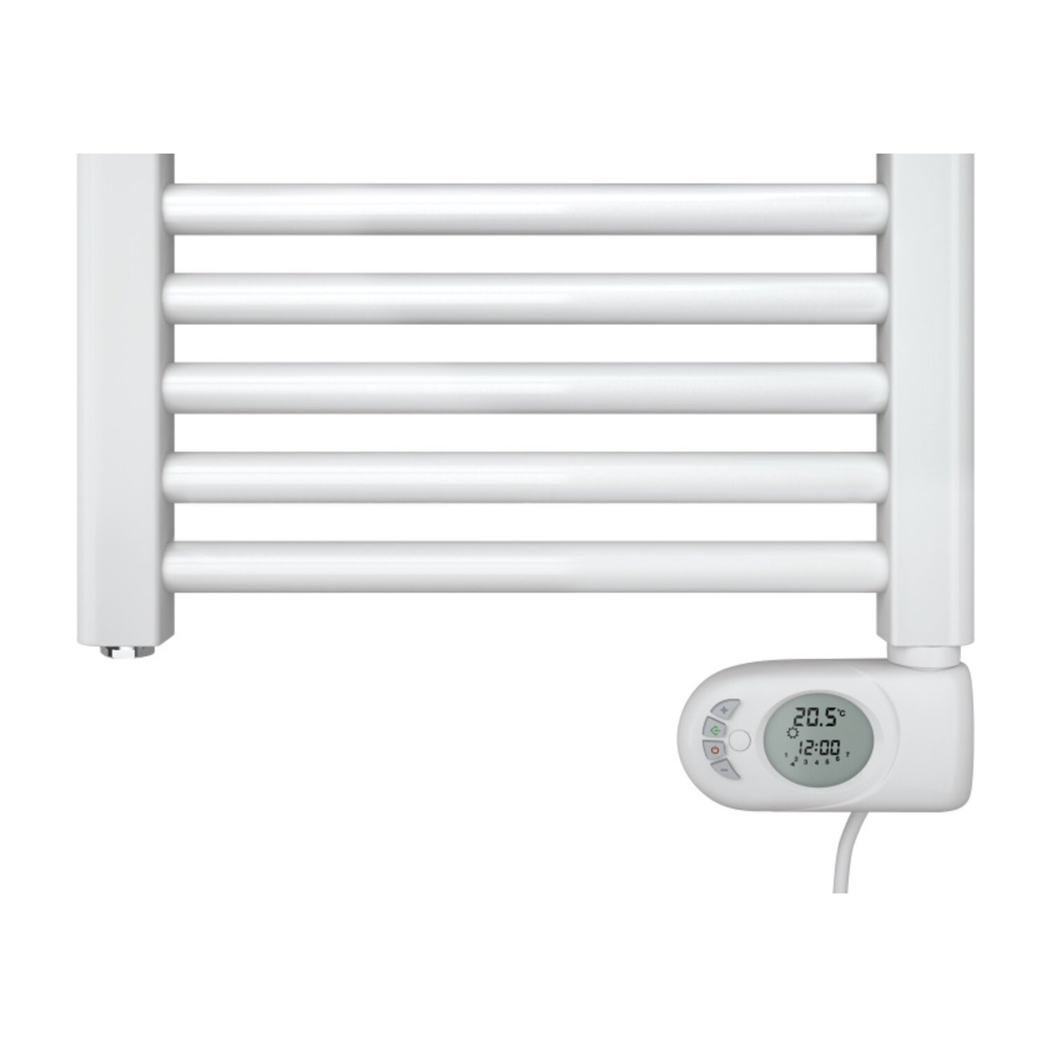Zehnder AURA 電熱毛巾桿 PBEZ-120-50/MQ 9016 白色