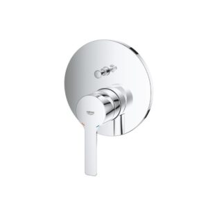 GROHE Lineare 雙段埋壁切換外蓋 24064001 (鉻色)