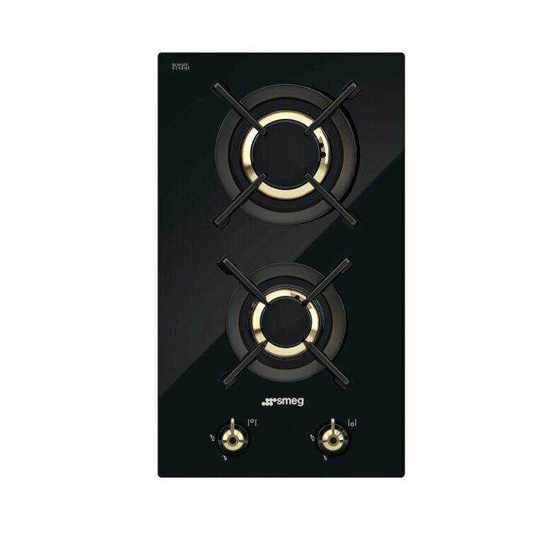【格蘭登】義大利 Smeg PC32GNOTW 雙口瓦斯爐 陶瓷玻璃 黑色 30cm