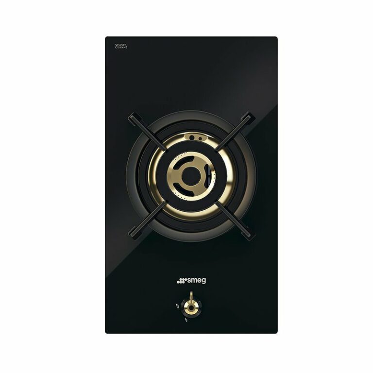 【格蘭登】義大利 SMEG PC31GNOTW 單口美學瓦斯爐 陶瓷玻璃 黑色 5kW