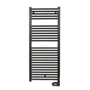 Zehnder Aura 電熱毛巾桿 霧黑色 1226x500mm