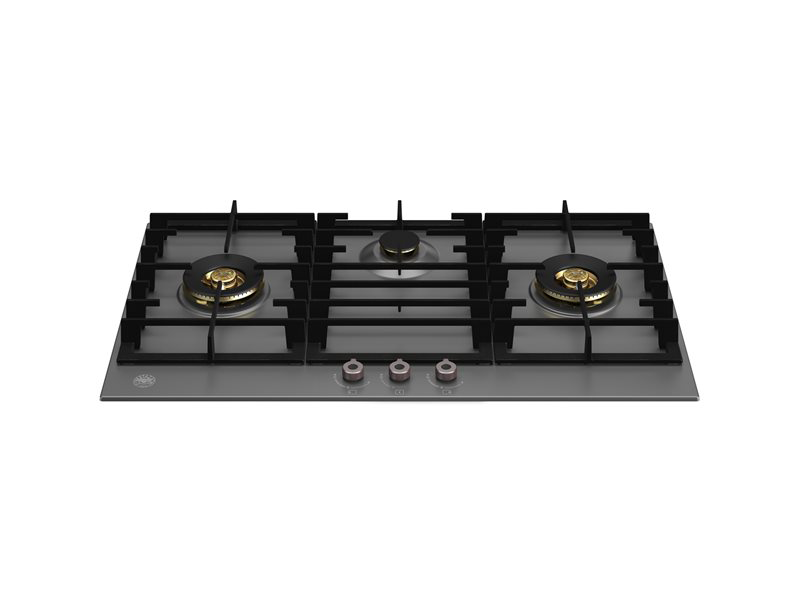 【格蘭登】義大利 Bertazzoni 三口瓦斯爐 霧黑色 P903BPRONE