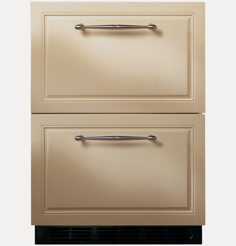 【格蘭登】美國 GE奇異 Monogram 24吋客製化嵌入式雙抽屜冰箱