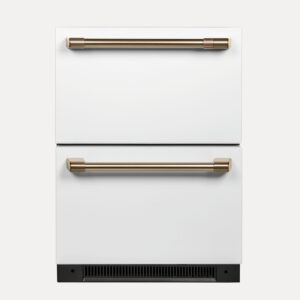 GE Café™ 24 吋嵌入式雙抽屜冰箱 161L 不鏽鋼