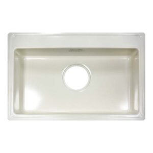 TOYOURA 日本原裝方型白色廚房水槽 N742BI-WHITE