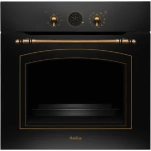 Amica ED17319B 77L 復古烘焙烤箱 霧黑 專業嵌入式家電