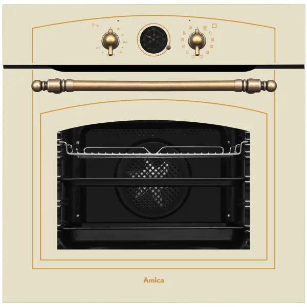 Amica ED17319W 復古烘焙烤箱 77L 霧米白