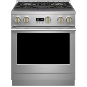 【格蘭登】美國 GE Monogram 30吋瓦斯型四口單層爐連烤 ZGP304NTSS